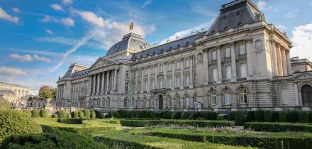 Royal Palace of Brussels exterior