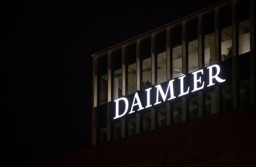 daimler share price