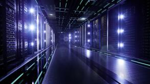 Data Center with Servers.