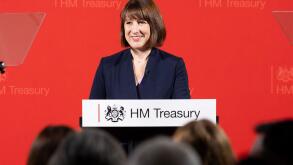 RACHEL REEVES British Labour politician as Chancellor the Exchequer in 2024.    Photo: Kirsty O'Connor/Treasury