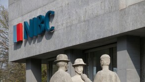 NIBC building the Hague, Netherlands. NIBC is an international business-bank that operates worldwide.