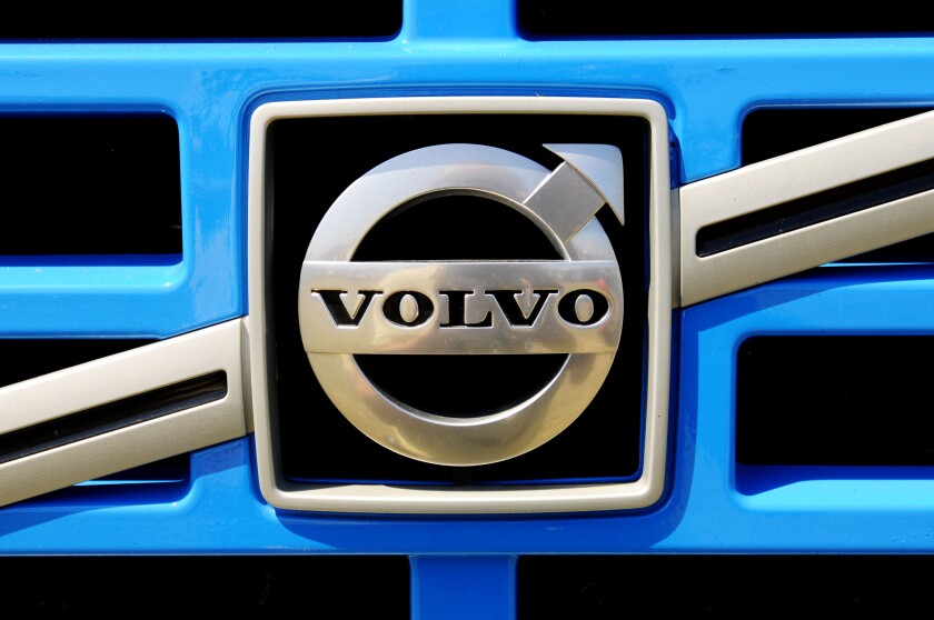 Volvo lorry truck badge