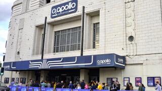 Manchester, UK. 8th June, 2022. Music fans or audience members queue to see Laura Pergolizzi, the American singer and songwriter, known professionally as LP, outside the O2 Apollo music venue, Ardwick, Manchester, England, United Kingdom, British Isles. L