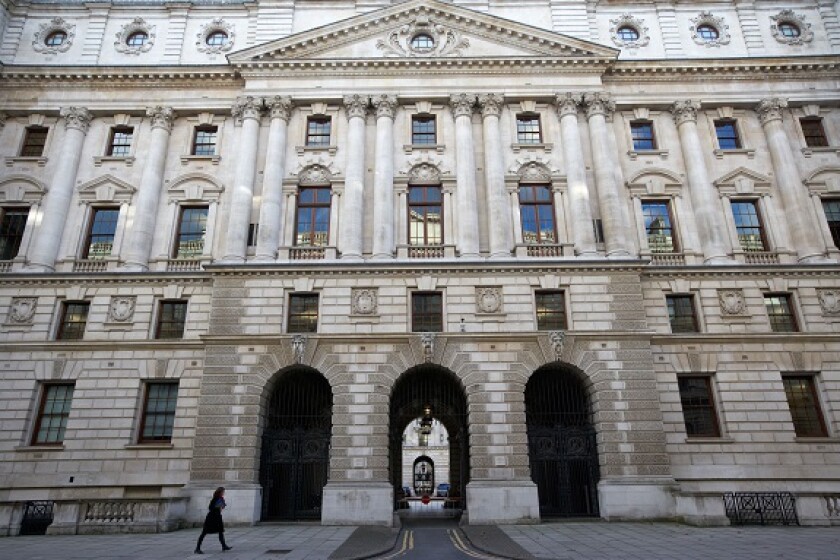 UK HM Treasury from Alamy 21Oct21 575x375