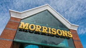 Morrisons Supermarket Chain Logo Signage Storefront