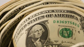 Dollars. Image shot 10/2009. Exact date unknown.