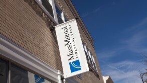A MassMutual Financial Group branch is pictured in Pittsfield, Massachusetts