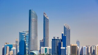 United Arab Emirates, UAE, Middle East, Abu Dhabi, City, Skyline, Central Market Tower, tower, architecture, buildings, downtown