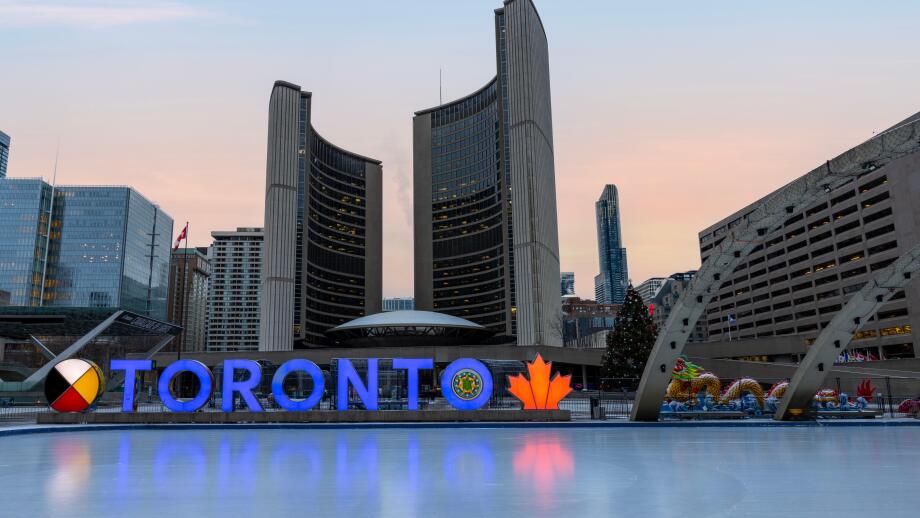 Nathan Phillips Square,  Toronto, Ontario, Canada