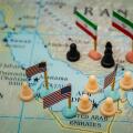 Geopolitical conflict between Iran and the USA for oil control