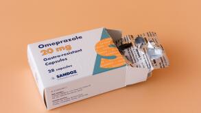 Box of Omeprazole 20mg Gastro-resistant Capsules