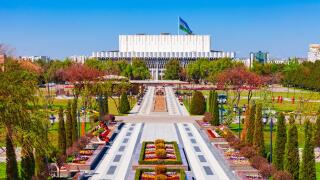 Friendship of Peoples Palace at the Bunyodkor square in Tashkent city, Uzbekistan