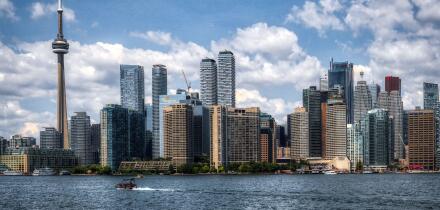Toronto City Skyline, Toronto, Ontario, Canada