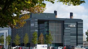 The modern looking INEOS Grangemouth Headquarters in Scotland.