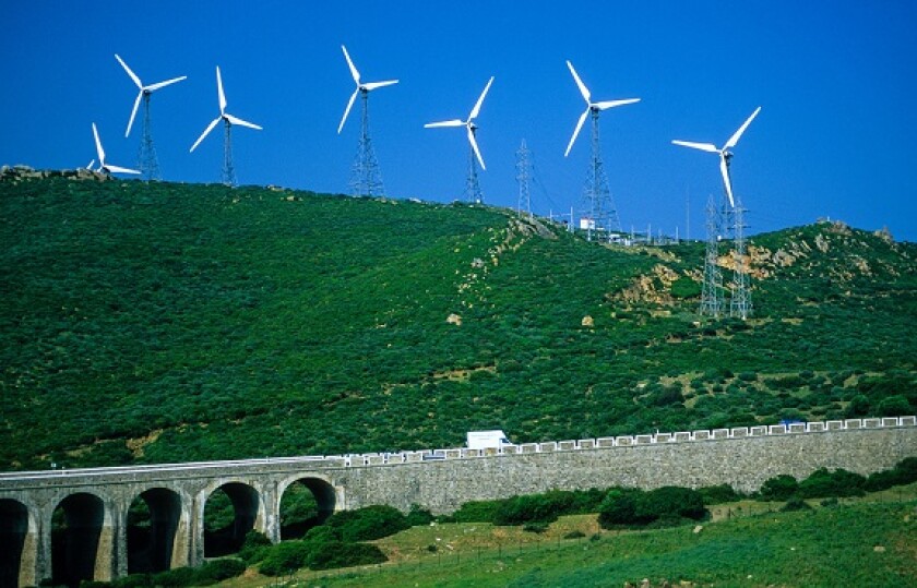 Acciona Energia wind farm Spain Alamy 30Sep21