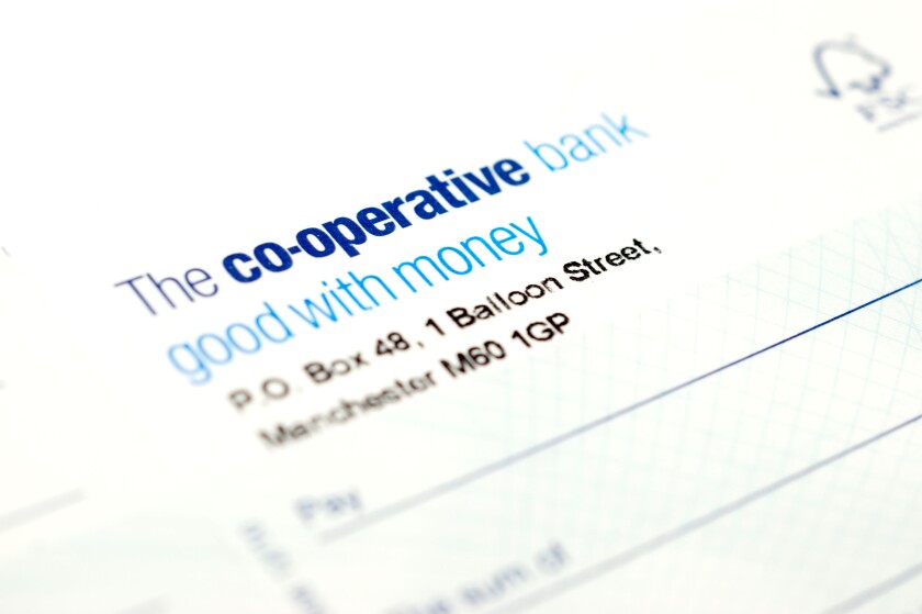 Co-operative bank cheque book Co-operative bank faces nationalisation