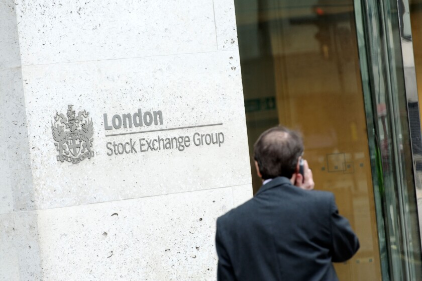 London Stock Exchange Group. City of London. Britain. UK