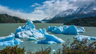 Icebergs in Grey Lake, Patagonia, Chile, LatAm, Adobe, icy, cool, 575