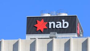 National Australia Bank NAB. NAB is one of the four largest bank in Australia and 17th in the world.