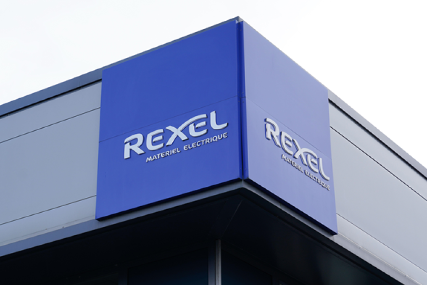 Rexel company logo Alamy 04Jul24.png