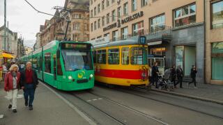 The city of Basel, Switzerland.
