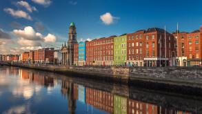 Liffey River, Dublin, Ireland