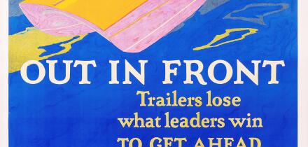Willard Frederic Elmes Out in Front Motivational Poster