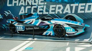 London, UK. 21 July 2021. Julius Baer Race Car at ExCeL London. Heineken London E-Prix. FIA Formula E World Championship. Credit: Waldemar Sikora