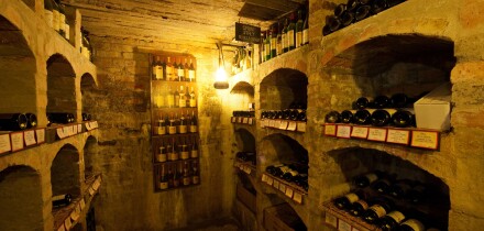 cellar, La Cotte Inn wine shop, Franschhoek, South Africa