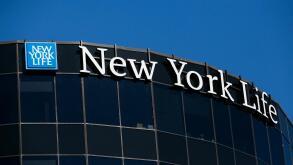 A logo sign outside of a facility occupied by the New York Life Insurance Company in Austin, Texas on January 28, 2017.
