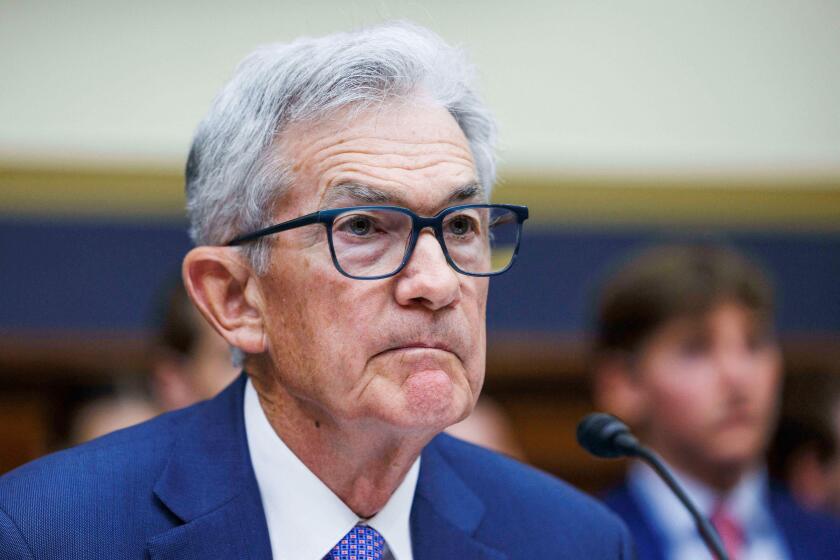 Washington, United States. 10th July, 2024. Jerome H. Powell, Chair of the Board of Governors of the Federal Reserve System, testifies before the House Committee on Financial Services during a hearing in Washington, DC, USA, on Wednesday, July 10, 2024. P