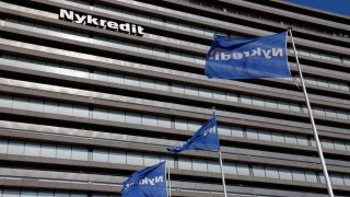 Headquarters of the Nykredit group, bank and mortgage-credit institute, at Kalvebod Brygge in Copenhagen, Denmark.