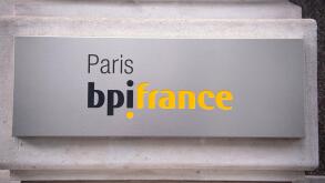 A shop sign of bpifrance on April 27, 2020 in Paris, France.Photo by David NIVIERE/ABACAPRESS.COM