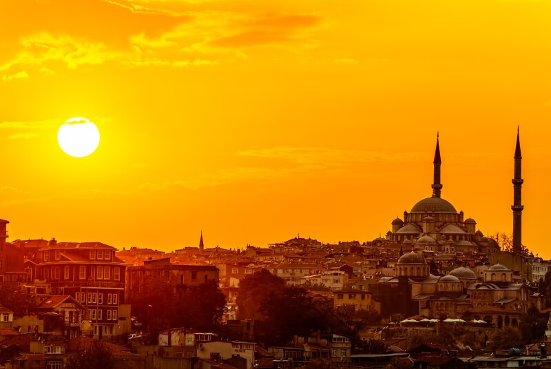 Istanbul sunset