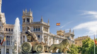 fountain of Cibeles In Madrid, Spain