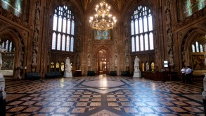 House of Lords & House of Commons Lobby, The Parliament, London, UK