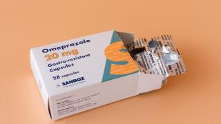 Box of Omeprazole 20mg Gastro-resistant Capsules