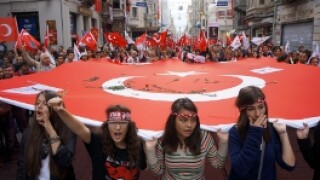 Turkey istanbul protest