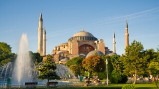 Aya Sofya in Istanbul Turkey