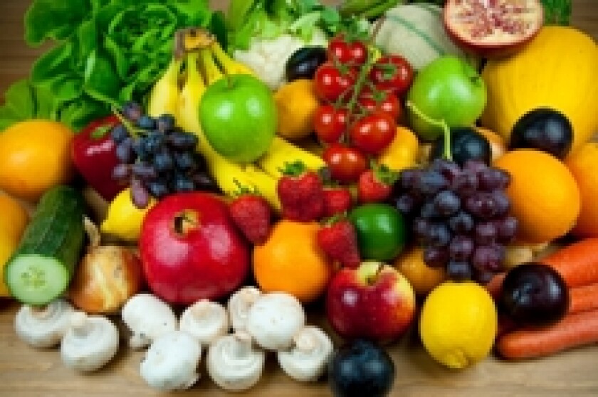 fruit and veg