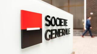 The New York headquarters of the French bank, Societe Generale is seen on Thursday, November 3, 2016. Societe Generale SA reported third-quarter profits that beat analysts' expectations. Societe Generale is France's third largest bank measured by assets. 