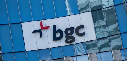 BGC Group offices at Canary Wharf financial district on 5th October 2025 in London, United Kingdom. Canary Wharf is an area located near the Isle of Dogs in the London Borough of Tower Hamlets and is defined by the Greater London Authority as being part o