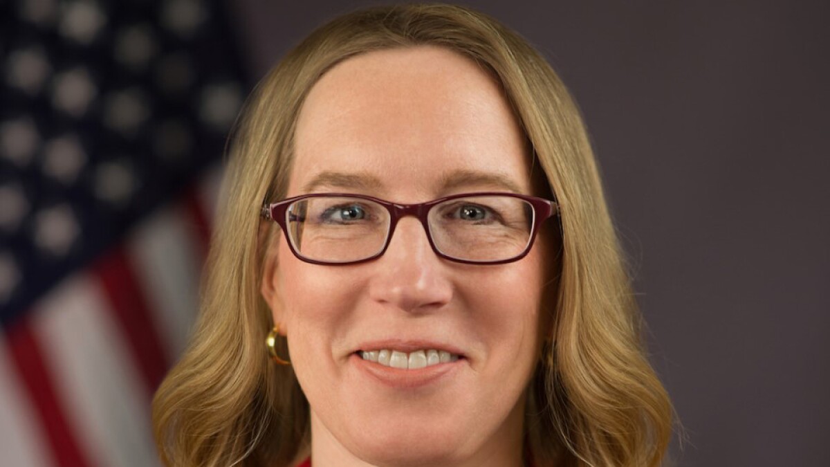 SEC commissioner Hester Peirce