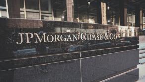 JP Morgan Chase & Co Logo In New York