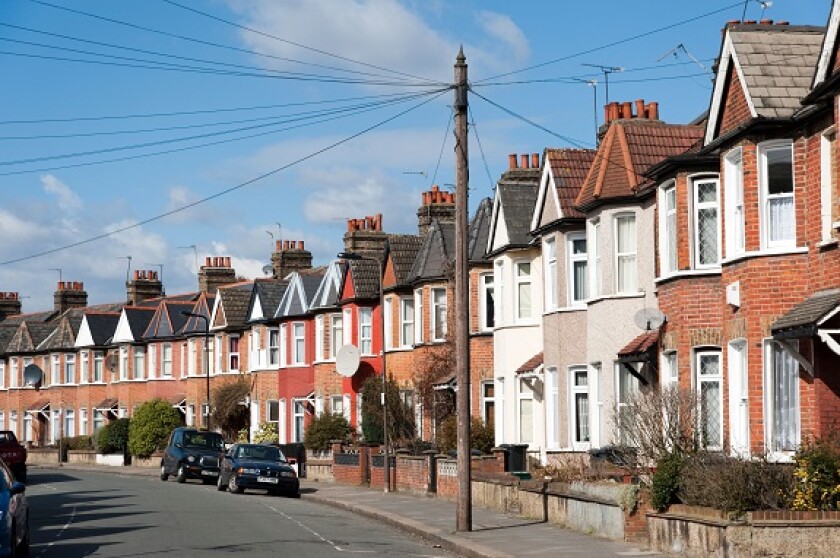 Housing London UK from Alamy 2Sep21 575x375