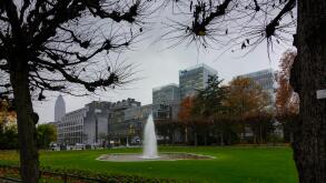 bank Kreditanstalt fur Wiederaufbau (KfW) and Messeturm, Germany, Hessen, Hesse, , Frankfurt am Main