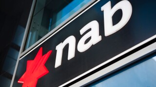 National Australian Bank 'NAB' logo.