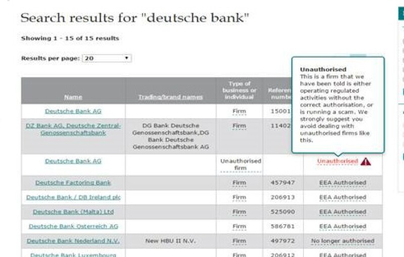 real deutsche bank