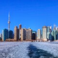 Skyline, Toronto, Ontario, Canada, winter