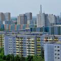 Housing estate, Allee der Kosmonauten, Marzahn, Berlin, Germany